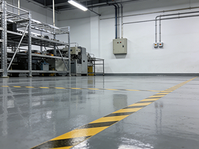 樂山希爾電子股份有限公司電子工廠車間環(huán)氧地坪地面