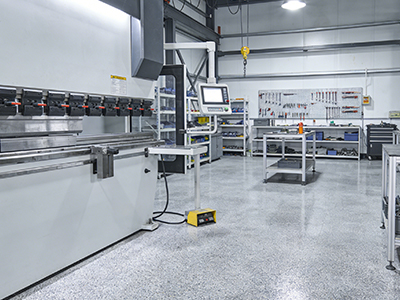 安徽開來包裝有限公司工廠車間2000㎡精鋼砂地面