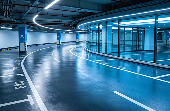 停車(chē)場(chǎng)洗地機(jī)應(yīng)用場(chǎng)景