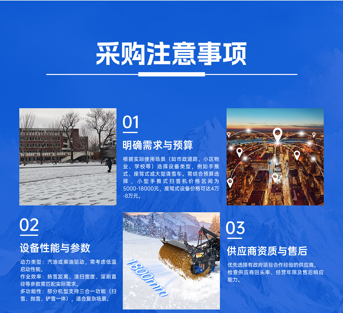 采購(gòu)注意事項(xiàng)