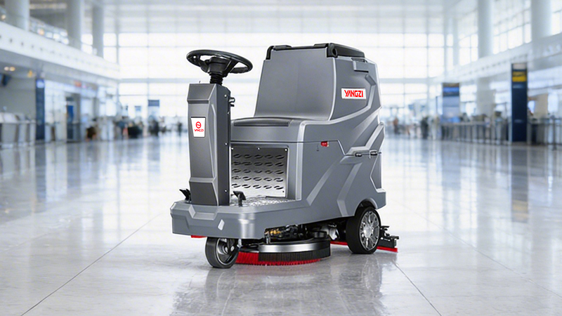 江西冠銳汽車(chē)科技有限公司引入揚(yáng)子X(jué)5E，7000平工廠地坪清潔全面提速