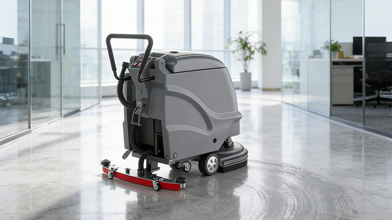 廣東福寧易購超市引入揚子鋰電洗地機(jī)，全面提升商場清潔效率