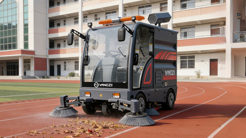 山東萬邦石油引入揚(yáng)子鋰電掃地機(jī)，廠區(qū)清潔全面升級