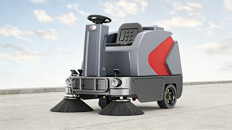 高效潔凈，一步到位：中節(jié)能（西安）采購(gòu)揚(yáng)子YZ-S6駕駛式掃地機(jī)