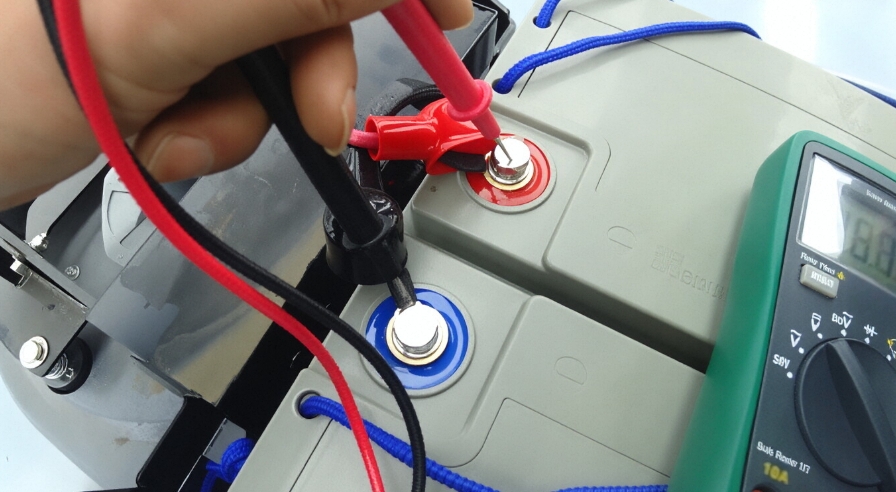 測(cè)量電池電壓